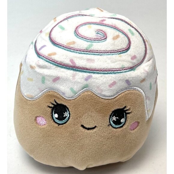 2022 Kellytoy SQUISHMALLOW 5" Scented Mystery Squad Plush Stuffed CINNAMON ROLL - Picture 1 of 6